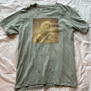 Blue Green Billie Eilish Shirt Medium
